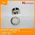 N38 D34x24x10mm Ringmagnet in Ni vergoldet